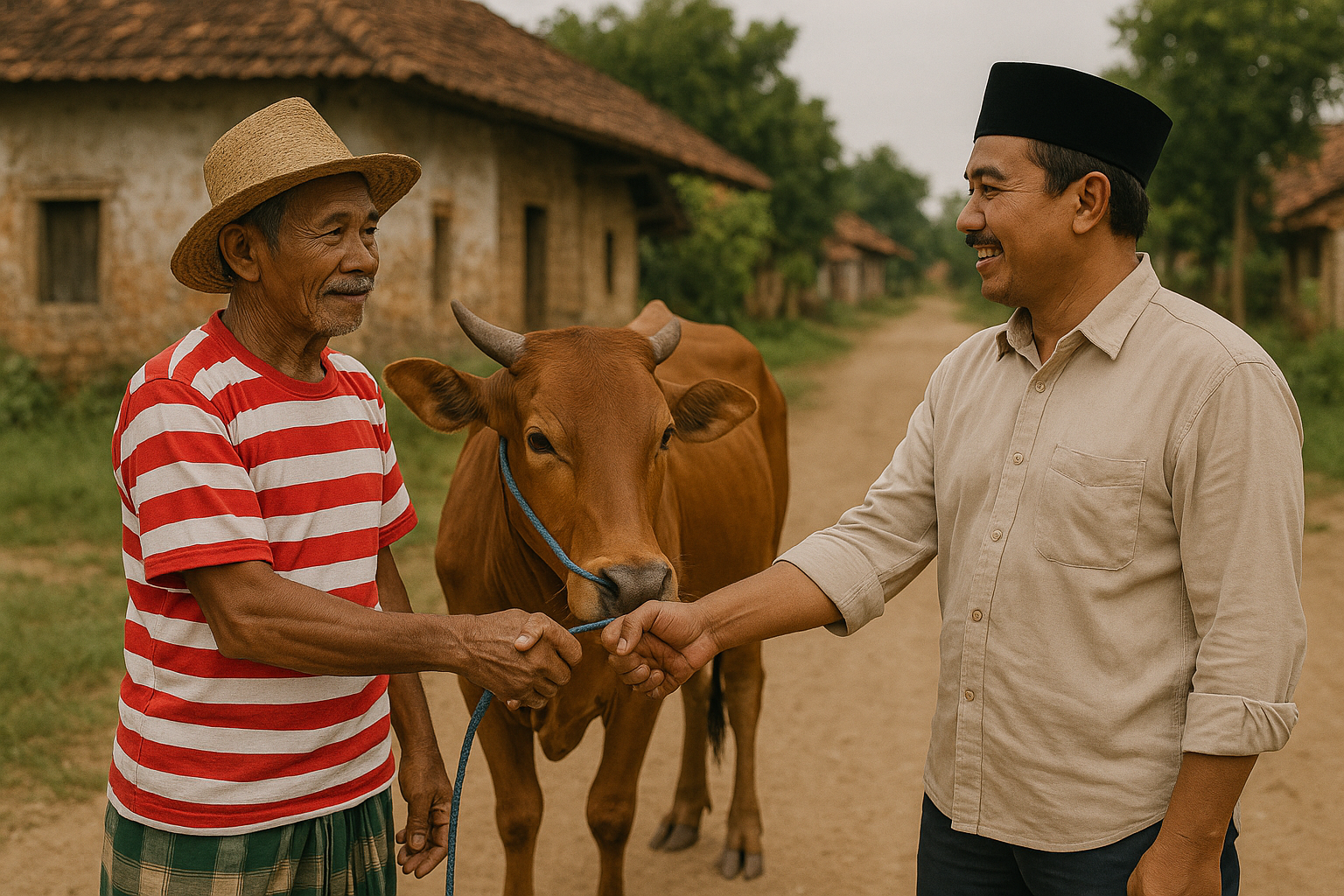 Sistem Paruh Dua ‘Agedhu’, Warisan Budaya Ternak Sapi Warga Pademawu Timur