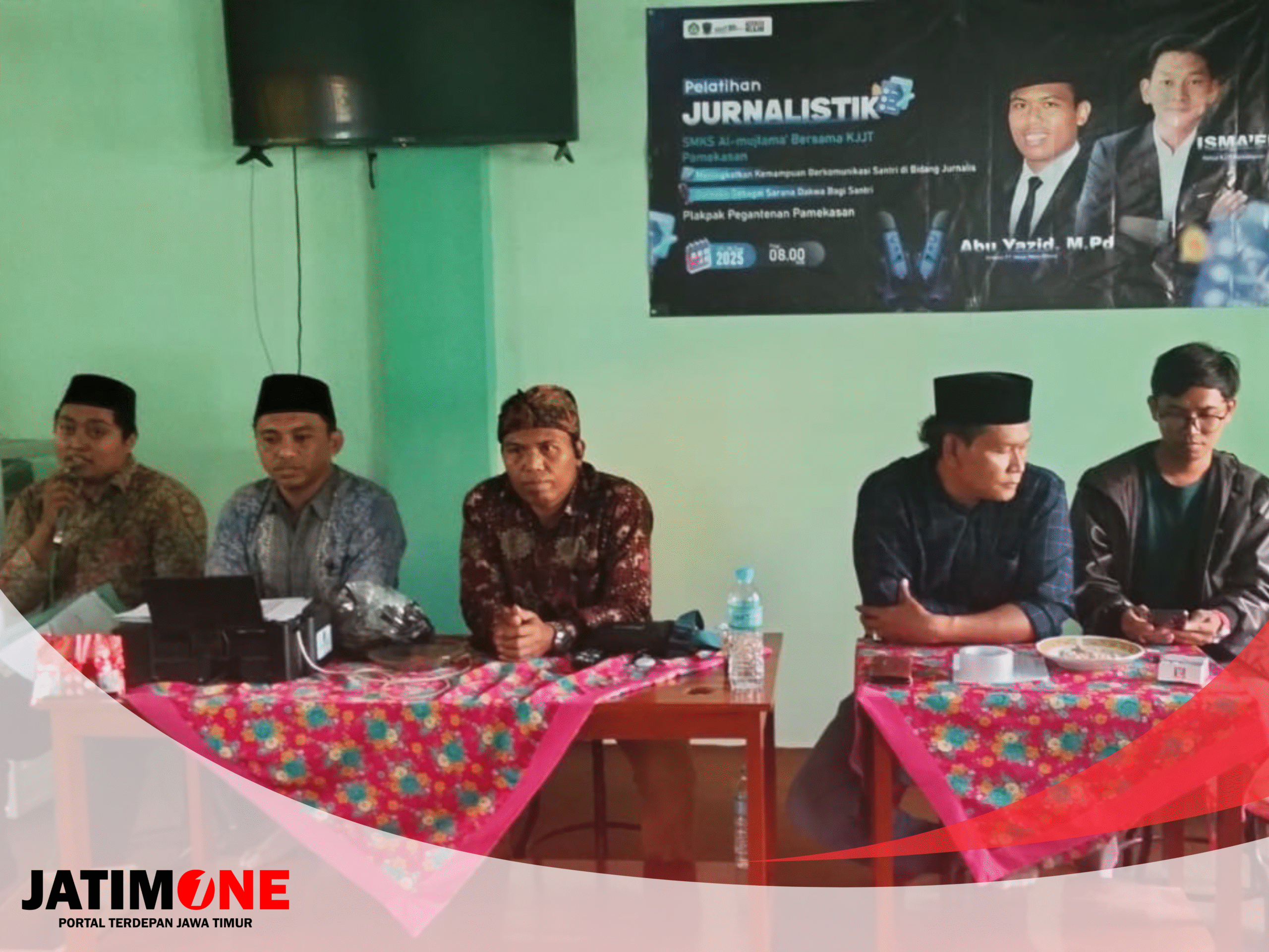 SMKS Al Mujtama’ Belajar Jurnalistik ke KJJT Pamekasan