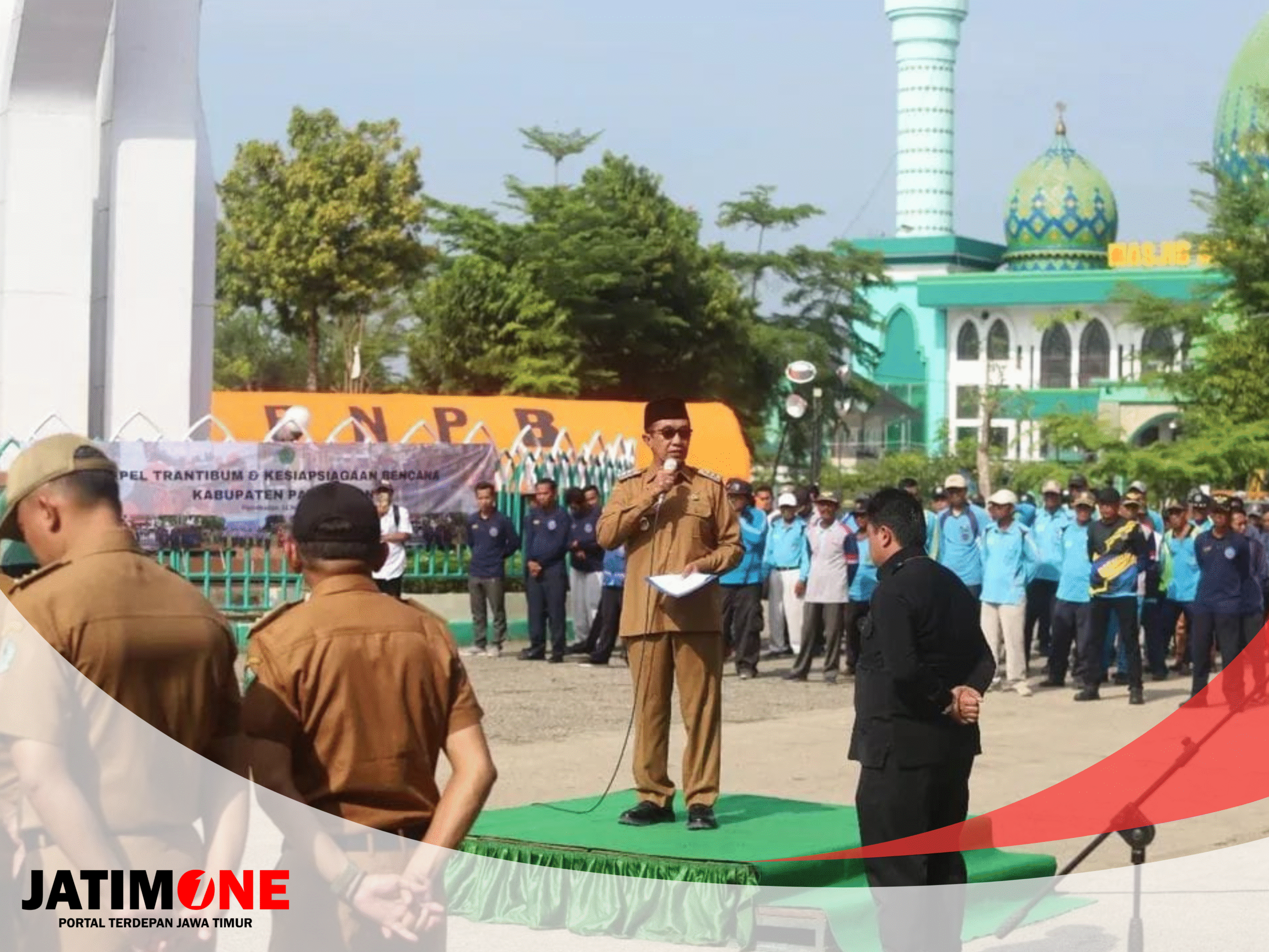Pemkab Pamekasan Gelar Apel Trantibun dan Kesiapsiagaan Hadapi Potensi Bencana
