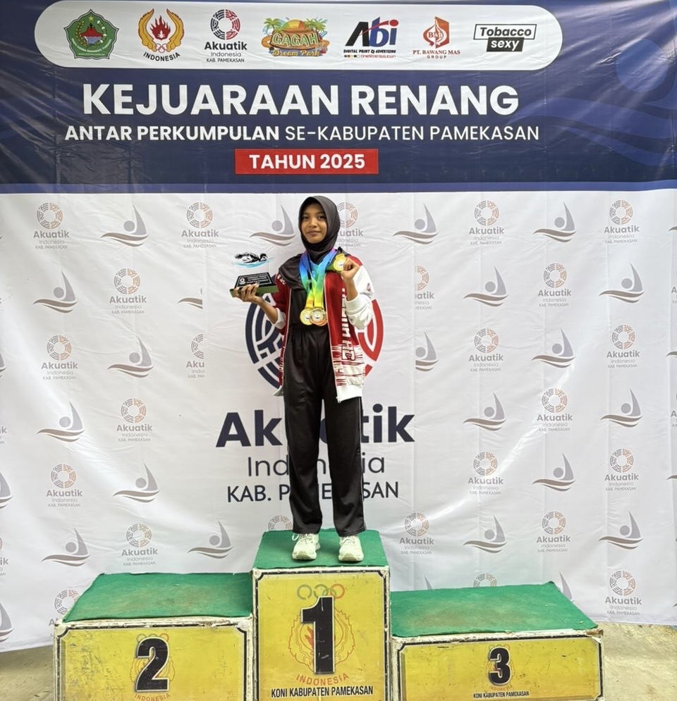 Nadita Citra Pratiwi Sabet Empat Medali Emas dan Raih Perenang Terbaik KU Open Terbuka Putri