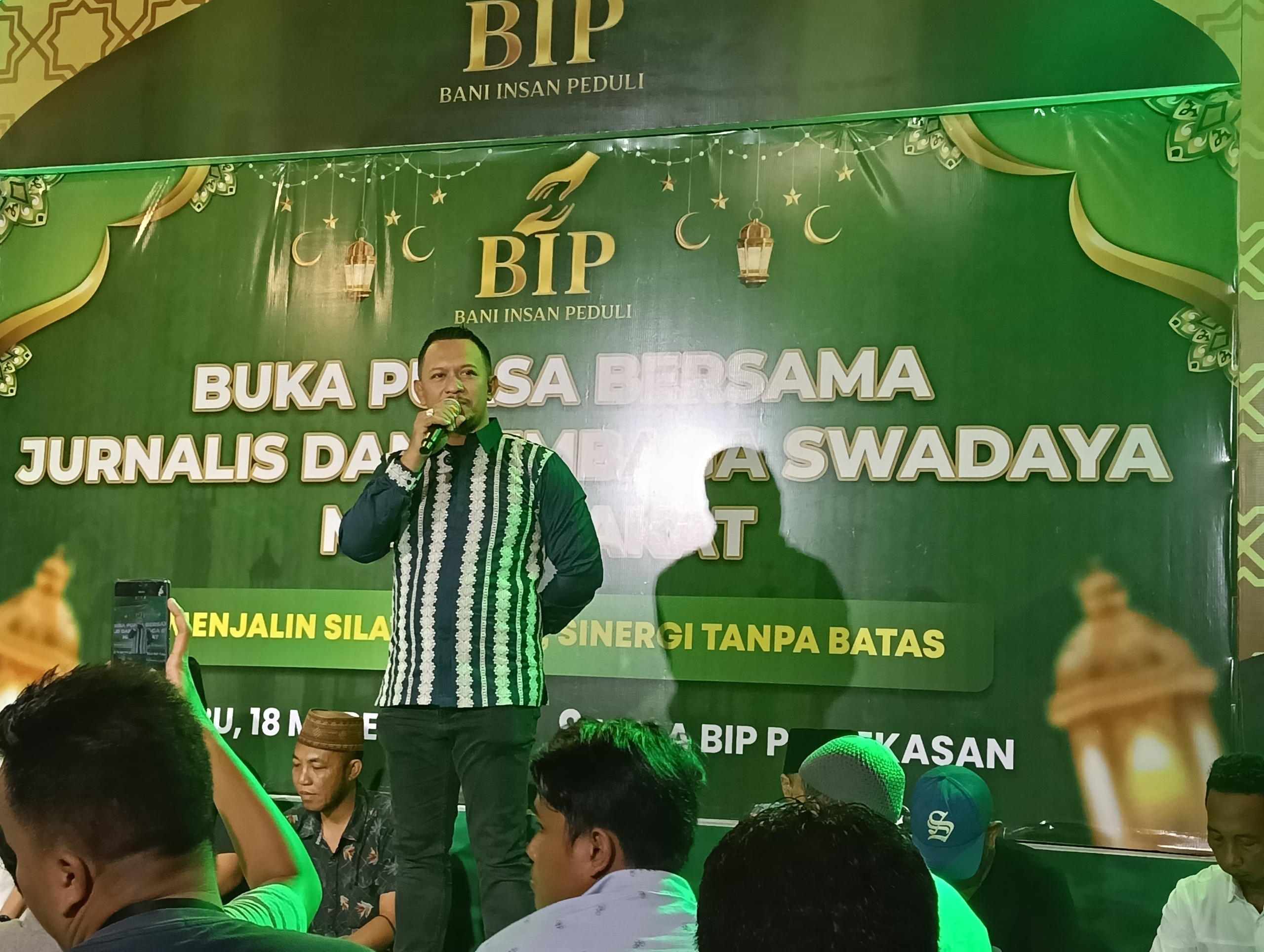 Jalin Silaturahmi, Yayasan BIP Gelar Buka Bersama Puluhan Insan Pers dan LSM