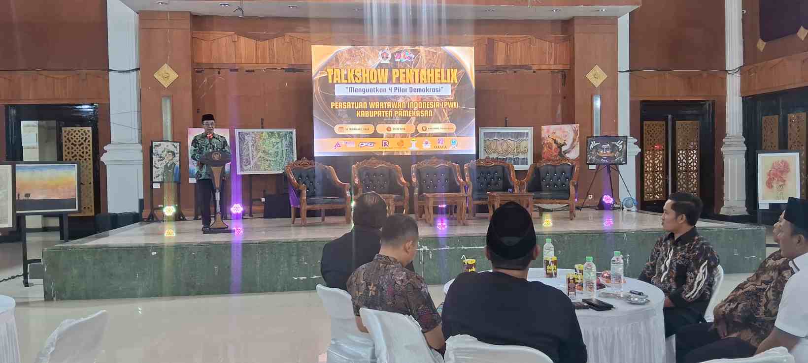 Bupati Pamekasan Hadiri Puncak HPN 2026 di Bakorwil