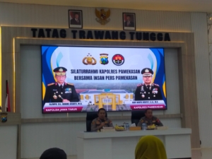 KOLABORASI KAPOLRES  PAMEKASAN-BERSAMA INSAN PERS: PERCEPAT  KAMTIBMAS