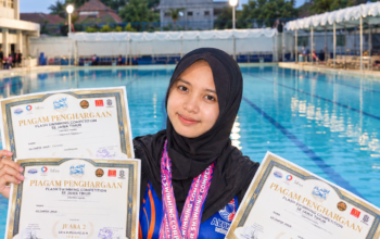 Atlet Renang Pamekasan Nadita Citra Pratiwi Raih Empat Prestasi di Flash Swimming Competition se-Jawa Timur